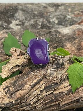 Solar Agate 925 Sterling Silver Ring
